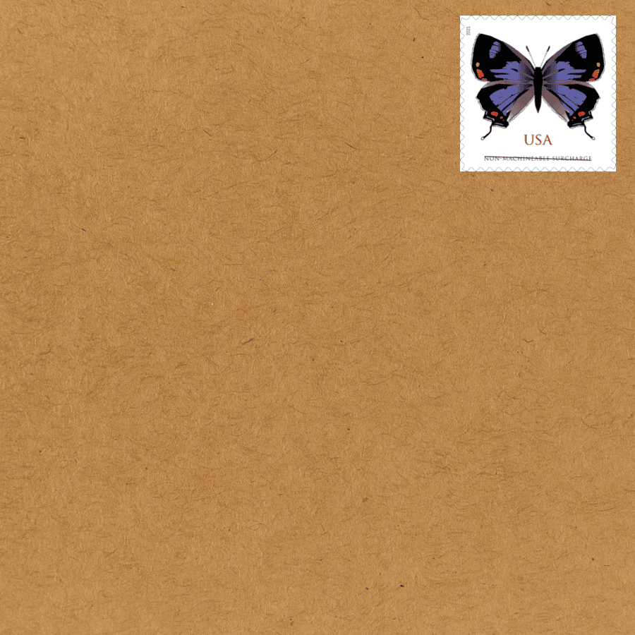 envelope front